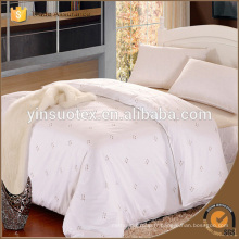 White 60s Hotel Bed Sheet, Housse de couette de l&#39;hôtel, Housse d&#39;oreiller de l&#39;hôtel